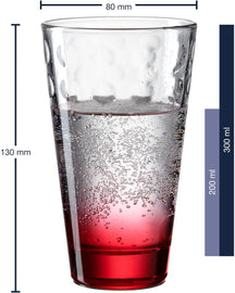 Verres long drink Leonardo Optic 300 ml - 6 pièces