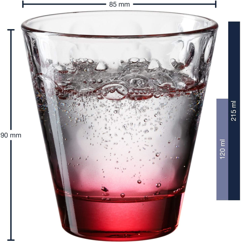 Verres à eau Leonardo Optic 215 ml - 6 pièces