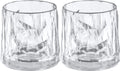 Verres à whisky / verres à cocktail / verres à eau Koziol - incassables - Super verre - 250 ml - 2 pièces