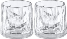 Verres à whisky / verres à cocktail / verres à eau Koziol - incassables - Super verre - 250 ml - 2 pièces