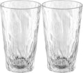 Verres à eau / verres à cocktail Koziol - incassables - Super verre - 300 ml - 2 pièces