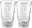 Verres à eau / verres à cocktail Koziol - incassables - Super verre - 300 ml - 2 pièces