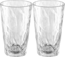 Verres à eau / verres à cocktail Koziol - incassables - Super verre - 300 ml - 2 pièces