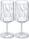 Verres à vin Koziol - incassables - Superglas - 300 ml - 2 pièces