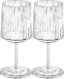 Verres à vin Koziol - incassables - Superglas - 200 ml - 2 pièces