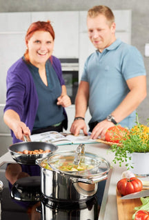 Ensemble de poêles Rosle Moments - Marmites + Couvercles, Casserole et Wok ø 28 cm - 5 pièces