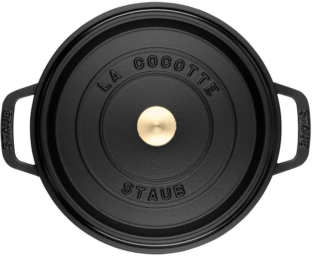 Cocotte en fonte Staub noire - ø 26 cm / 5,2 litres