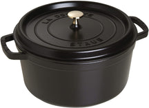 Cocotte en fonte Staub noire - ø 28 cm / 6,7 litres