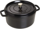 Cocotte en fonte Staub noire - ø 26 cm / 5,2 litres