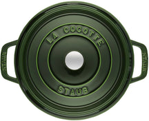 Cocotte en fonte Staub Basilic - ø 28 cm / 6,7 litres