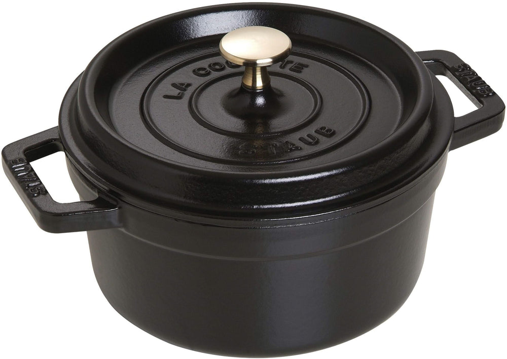 Cocotte en fonte Staub noire - ø 20 cm / 2,2 litres