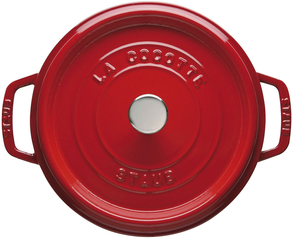 Cocotte en fonte Staub Cerise - ø 24 cm / 3,8 litres