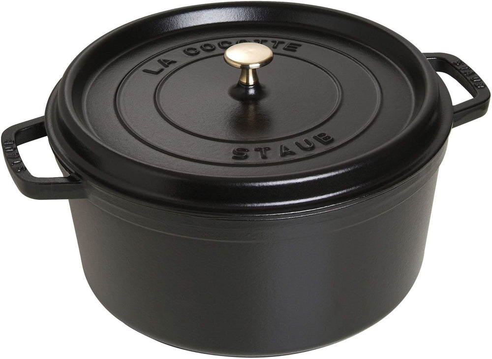 Cocotte en fonte Staub noire - ø 30 cm / 8,35 litres