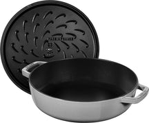 Poêle à frire Staub Chistera Gris graphite - ø 24 cm / 2,4 litres