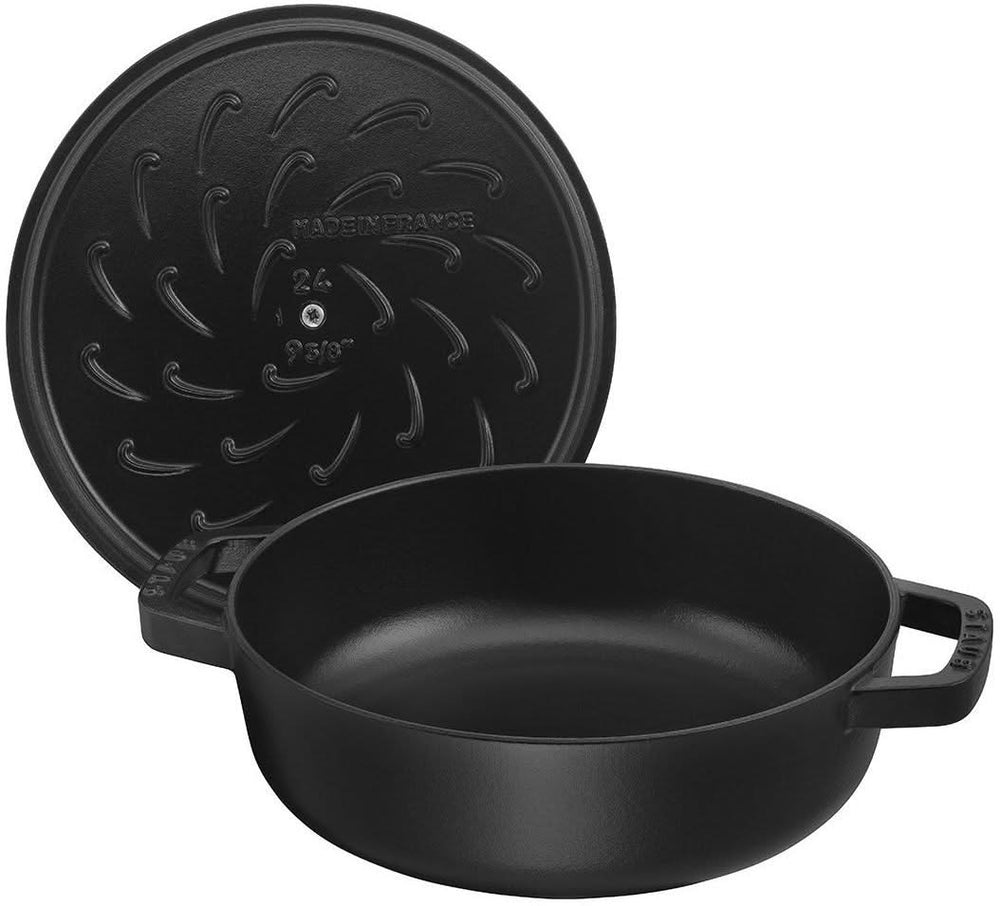 Poêle à frire Staub Chistera Noir - ø 28 cm / 3,7 litres