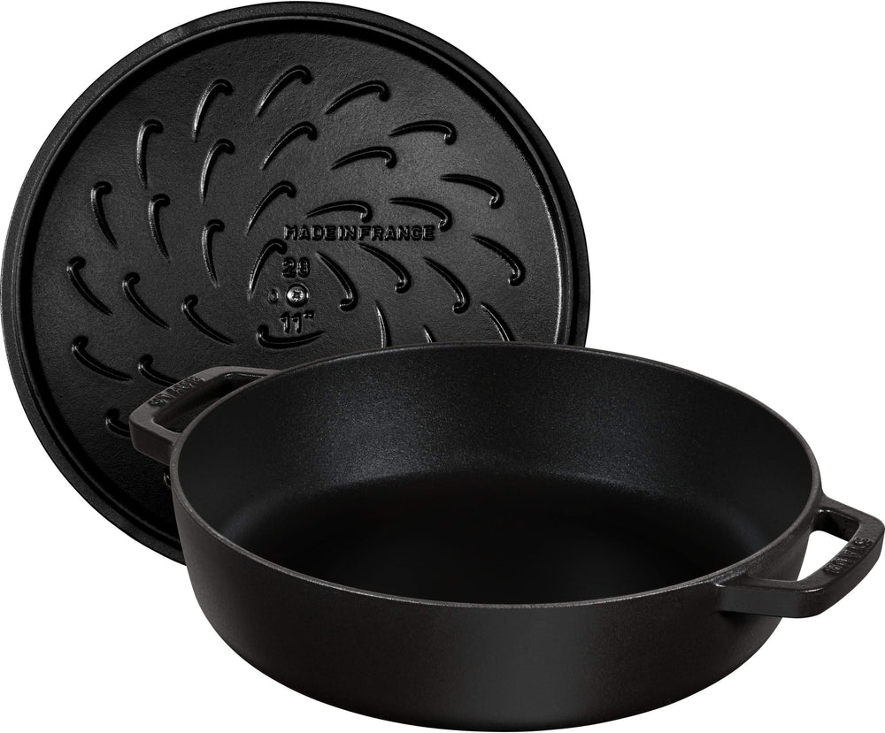 Poêle à frire Staub Chistera Noir - ø 24 cm / 2,4 litres