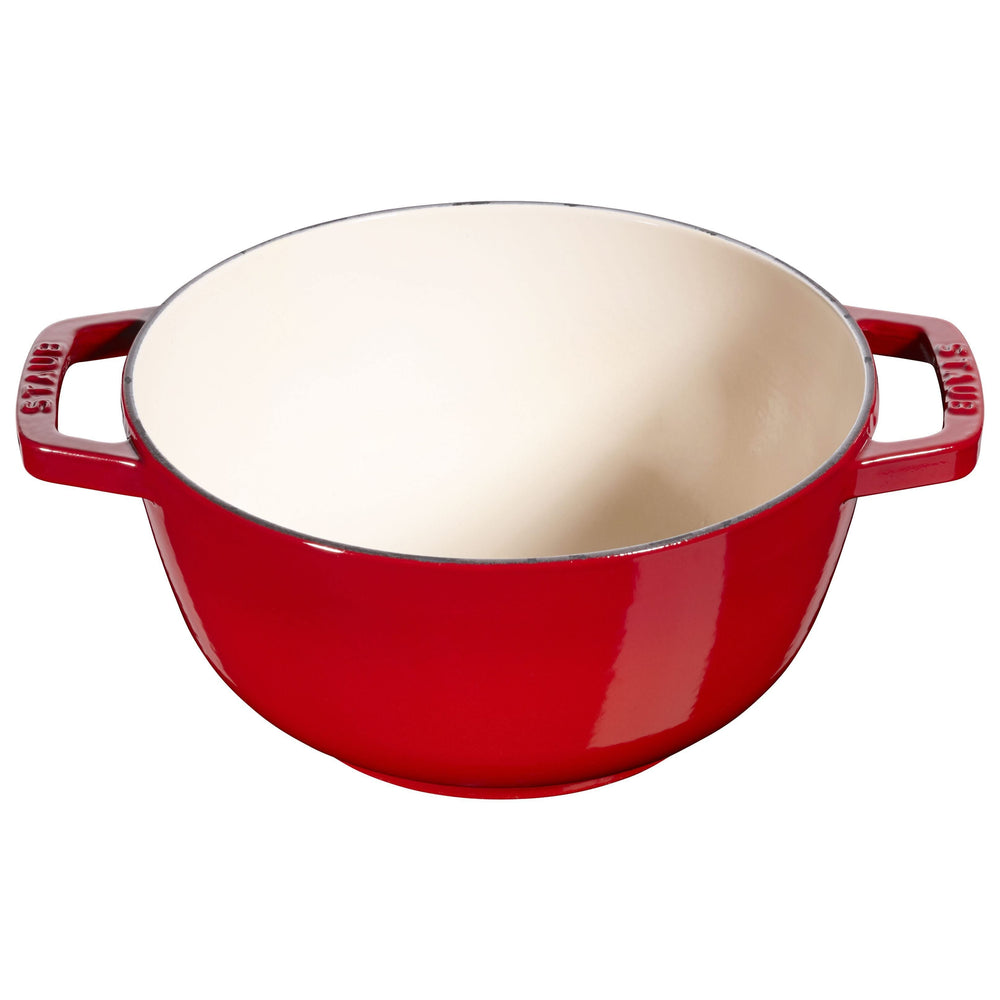 Ensemble à fondue Staub Cerise - ø 20 cm / 2,36 litres