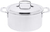 Demeyere Ensemble de casseroles / Ensemble de casseroles 3 pièces (ø 18 / 20 / 24 cm) + Couvercles Intense 5 - Inox