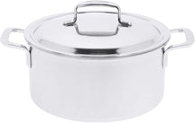 Demeyere Ensemble de casseroles / Ensemble de casseroles 3 pièces (ø 18 / 20 / 24 cm) + Couvercles Intense 5 - Inox