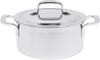 Demeyere Ensemble de casseroles / Ensemble de casseroles 3 pièces (ø 18 / 20 / 24 cm) + Couvercles Intense 5 - Inox