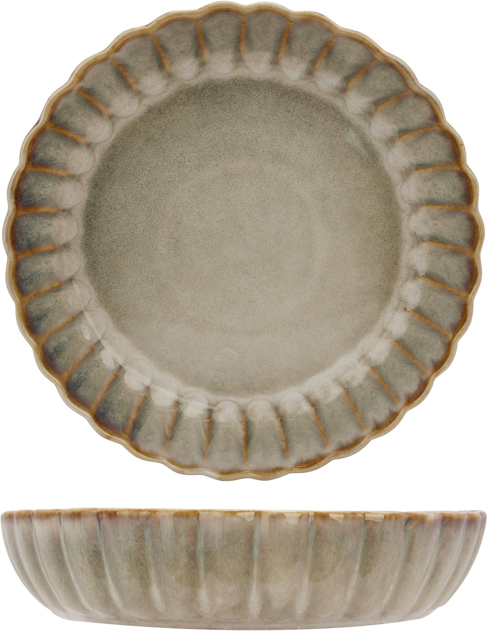 Cosy &amp; Trendy Assiette Petit Déjeuner Astera Perle Beige - ø 21 cm