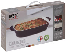 Plat à four Resto Kitchenware Fornax - Rouge - 39 x 23 cm / 2,4 litres