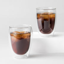 Verre à café et à thé Bodum Pavina à double paroi - Valve brevetée - 350 ml - 6 pièces