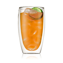 Verre à latte macchiato Bodum à double paroi Pavina - Valve brevetée - 450 ml - 6 pièces