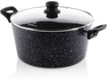 Casserole Westinghouse Black Marble - ø 28 cm / 8,5 litres - Revêtement antiadhésif standard