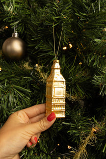 Boule de Noël Nordic Light Big Ben 12 cm