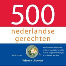 Livre de recettes - 500 plats hollandais