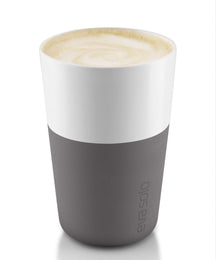 Eva Solo Tasse à Latte Macchiato Elephant Grey 360 ml - 2 Pièces