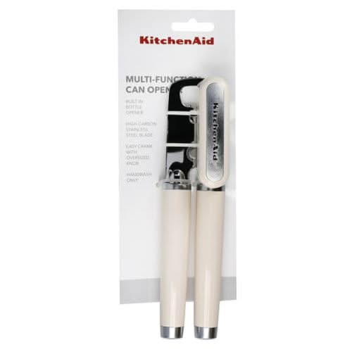 Ouvre-boîte KitchenAid Core couleur amande blanc