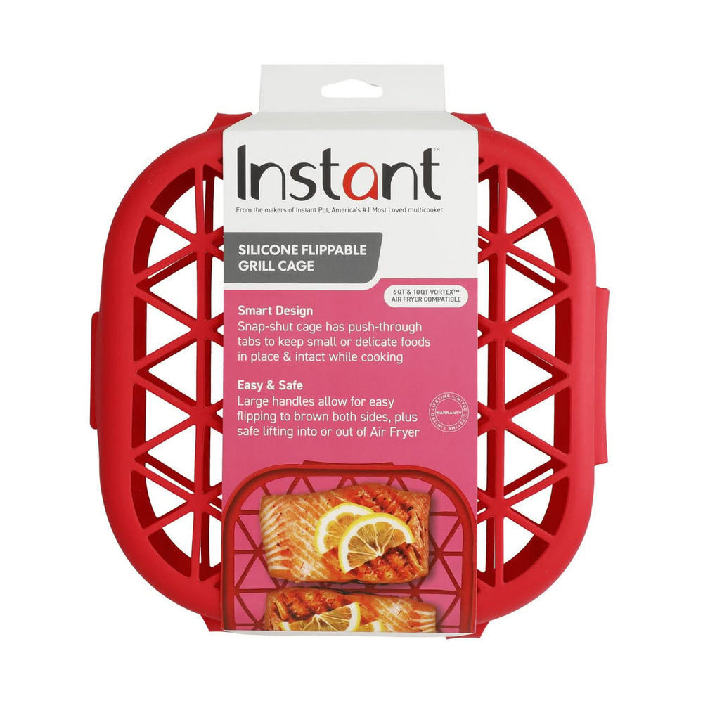 Pince de grill Instant Pot - en silicone - pliable - pour friteuse à air chaud