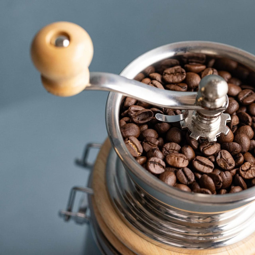 Le Moulin à café La Cafetière / Broyeur à grains en acier inoxydable