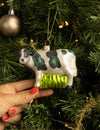 Boule de Noël Nordic Light Vache 12 cm