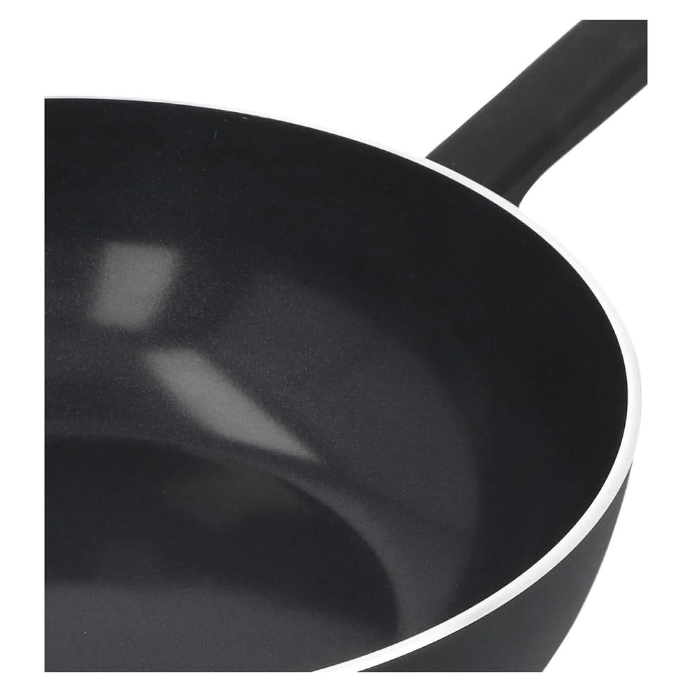 Poêle wok Demeyere Alu Comfort 3 Ceraforce - ø 28 cm / 4 litres - revêtement antiadhésif céramique