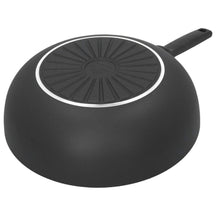 Poêle wok Demeyere Alu Comfort 3 Ceraforce - ø 28 cm / 4 litres - revêtement antiadhésif céramique