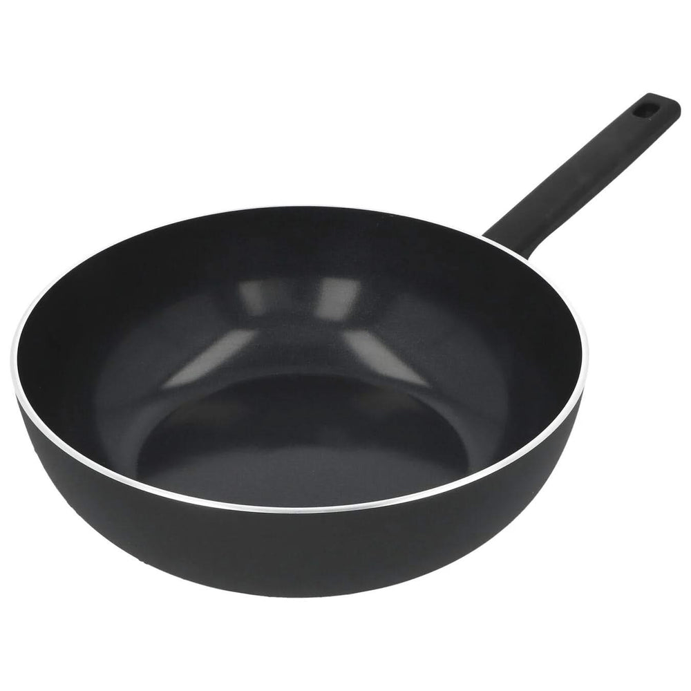 Poêle wok Demeyere Alu Comfort 3 Ceraforce - ø 28 cm / 4 litres - revêtement antiadhésif céramique