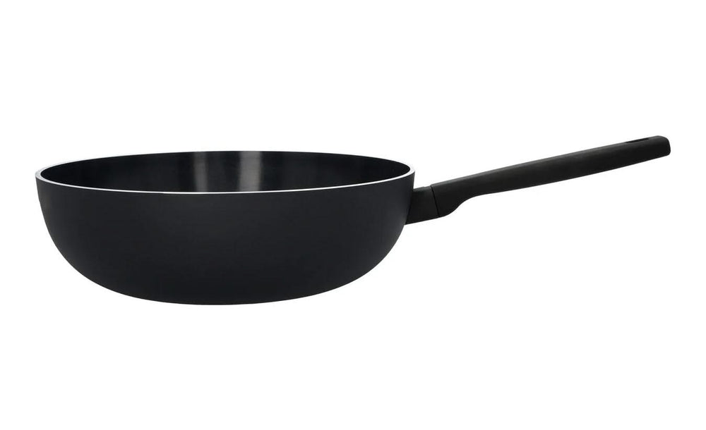 Poêle wok Demeyere Alu Comfort 3 Ceraforce - ø 28 cm / 4 litres - revêtement antiadhésif céramique