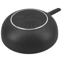 Poêle wok Demeyere Alu Comfort 3 Duraslide - ø 28 cm / 4 litres - revêtement antiadhésif standard