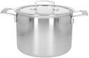 Casserole Demeyere avec couvercle Industry 5 - ø 24 cm / 8 litres