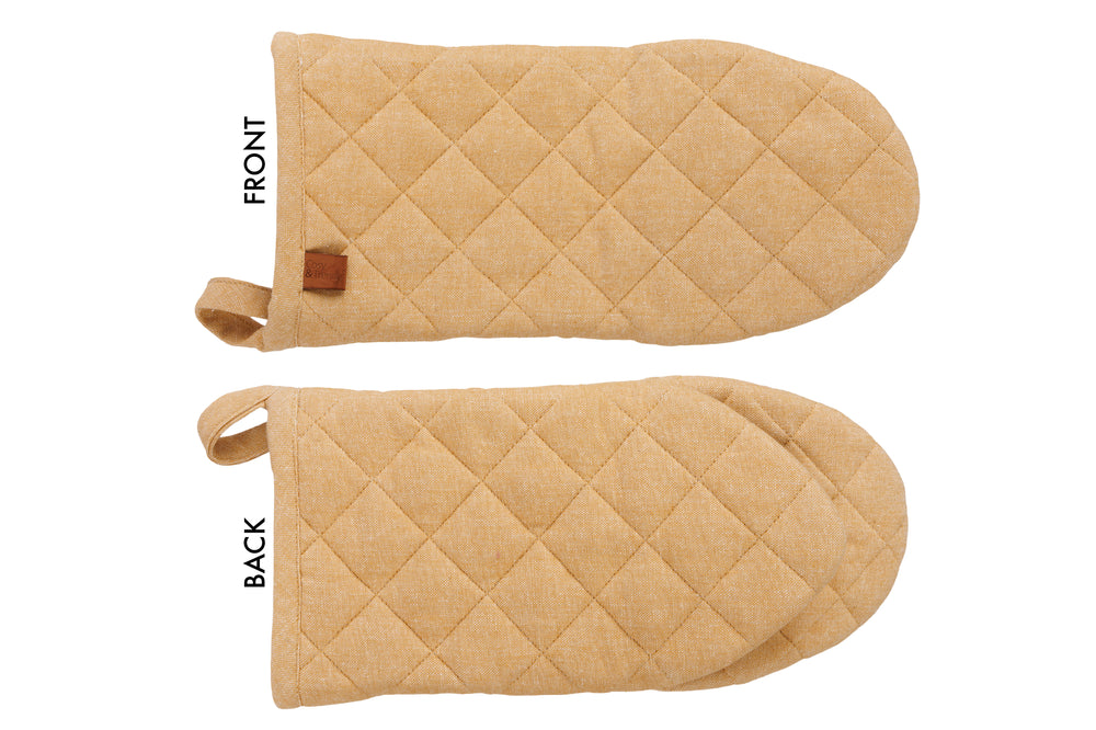 Gant de Cuisine Cosy & Trendy Stoff Amber Gold