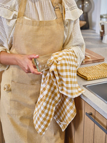 Torchons Cosy & Trendy Stoff Amber Gold 50x70 cm - 3 pièces