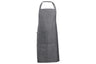 Tablier de cuisine Cosy & Trendy en tissu noir chambray
