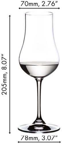 Riedel Cognacglas Mixing Sets - 210 ml - 4 stuks