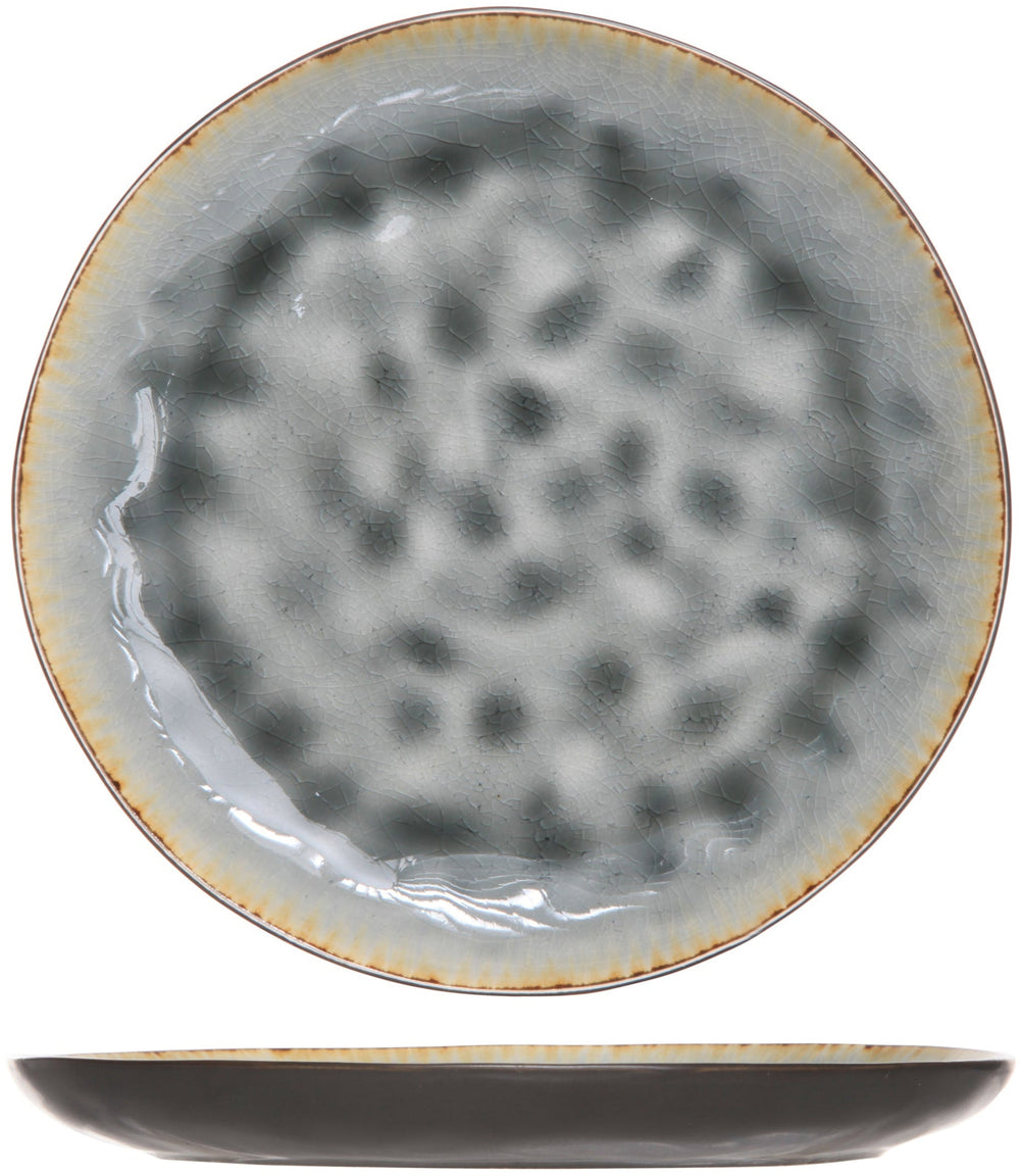 Assiettes de dîner Cosy & Trendy Laguna Blue Grey ø 27 cm - 4 pièces