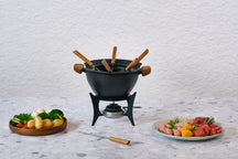 Ensemble de fondue Cookinglife - Fondue en fonte - Moritz - ø 23 cm - 6 personnes