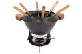 Ensemble de fondue Cookinglife - Fondue en fonte - Moritz - ø 23 cm - 6 personnes