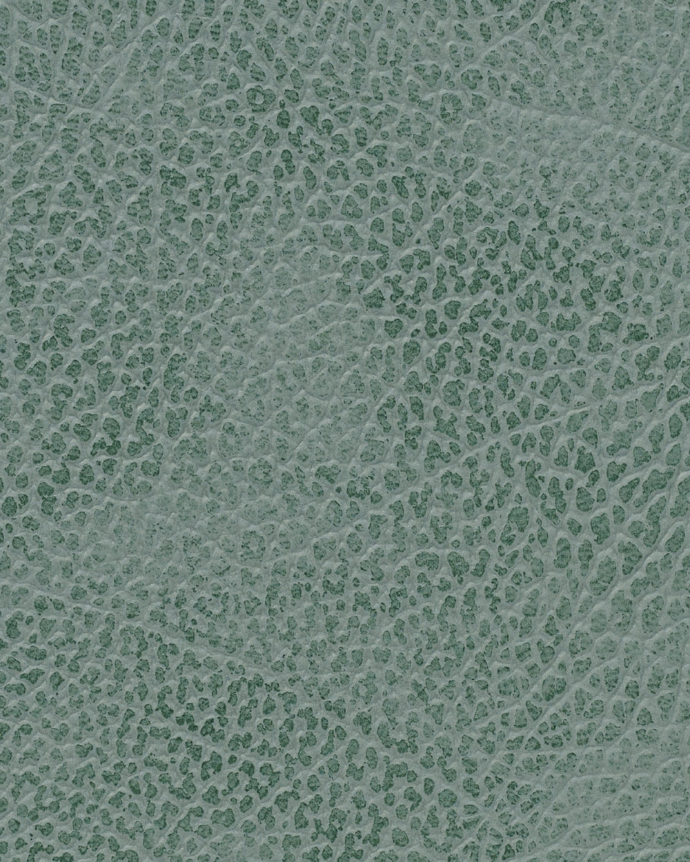 Dessous de Verre LIND DNA Hippo - Cuir - Vert pastel - ø 10 cm - 4 pièces